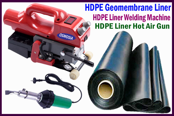 Dam Project HDPE Geomembrane Liner and Welding Machine Price in Bangladesh